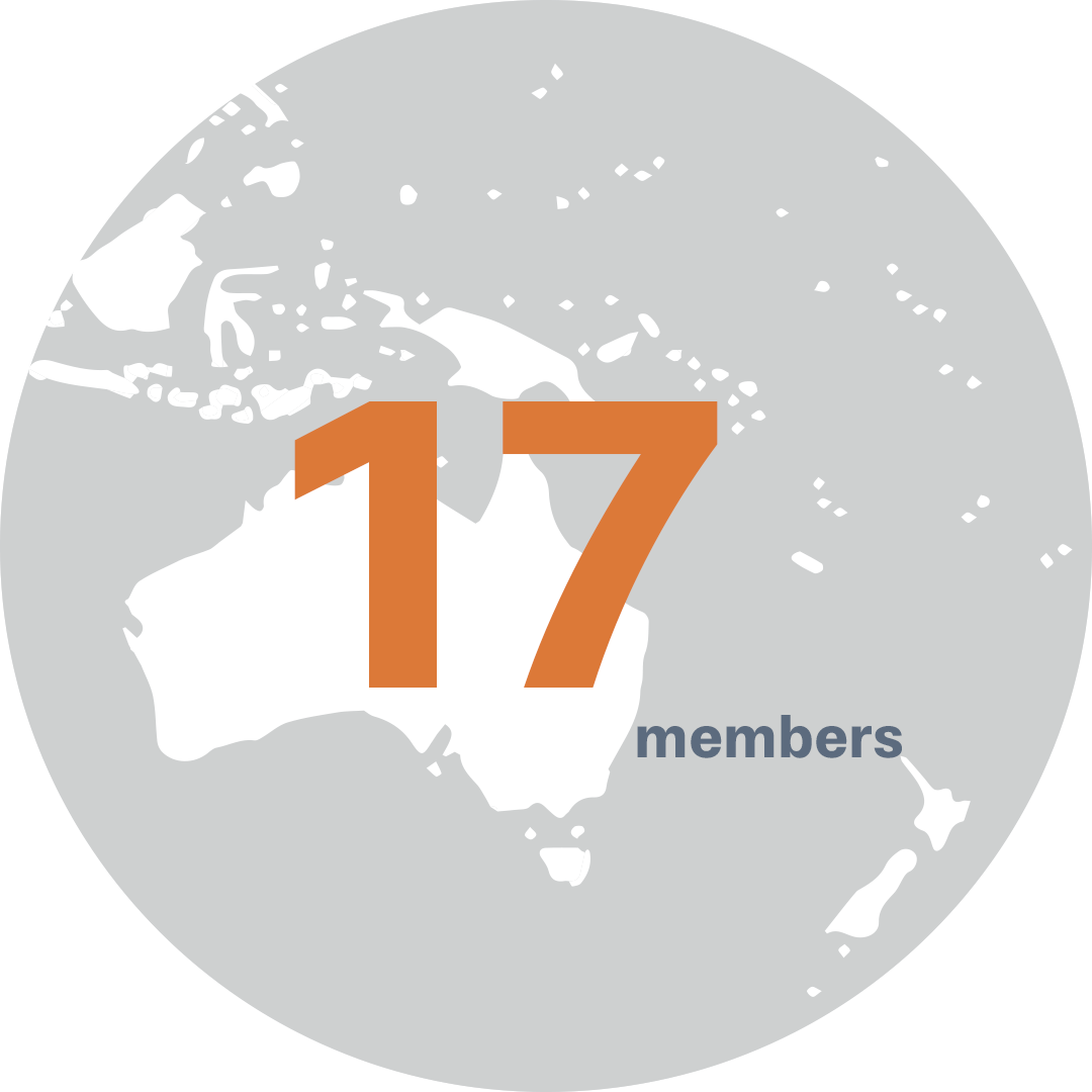 ResponsibleSteel has 17 members headquartered in Oceania.