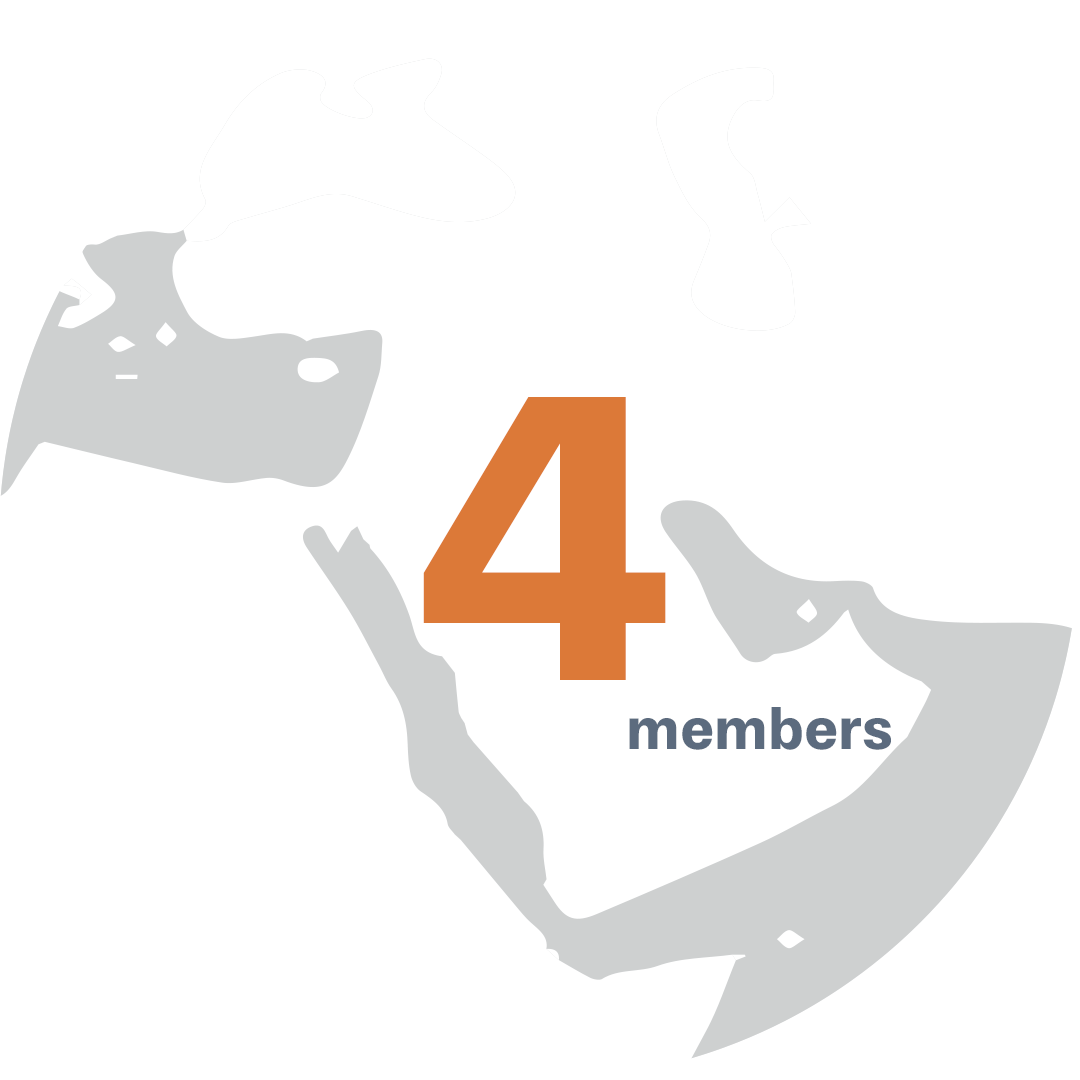 ResponsibleSteel has 4 members headquartered in the Middle East.