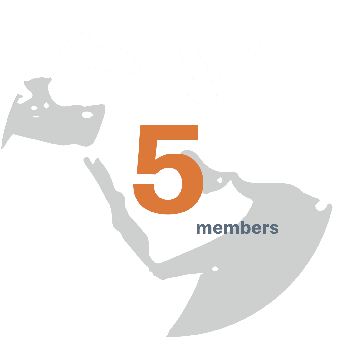 ResponsibleSteel has 5 members headquartered in the Middle East.