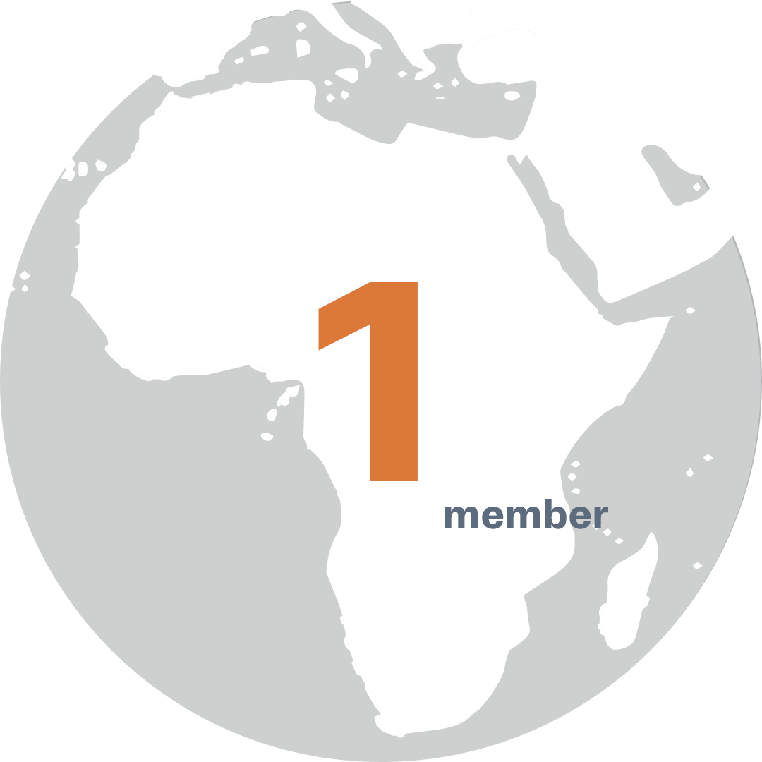 ResponsibleSteel has 1 member headquartered in Africa.